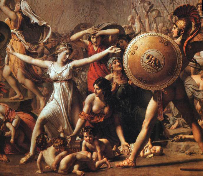 Painting of the Sabine Women
