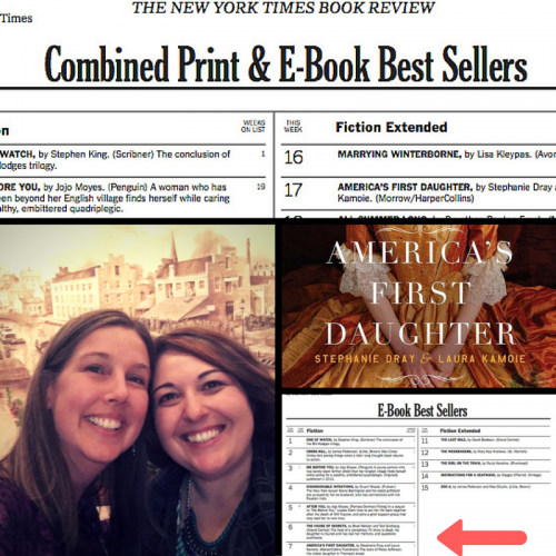 America’s First Daughter is a NYT Bestseller!