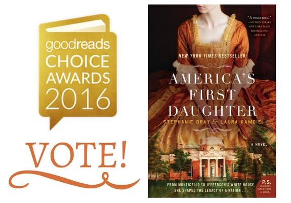 America’s First Daughter Nominated for Goodreads Choice Awards