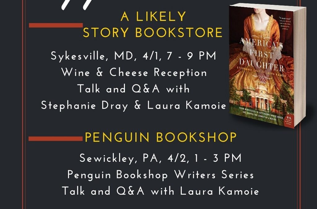 Join me tomorrow at A Likely Story Bookstore!
